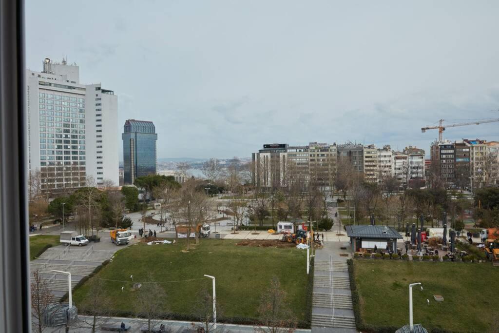 Taksim Square Apartment, Great View, Luxury Istanbul Exterior foto